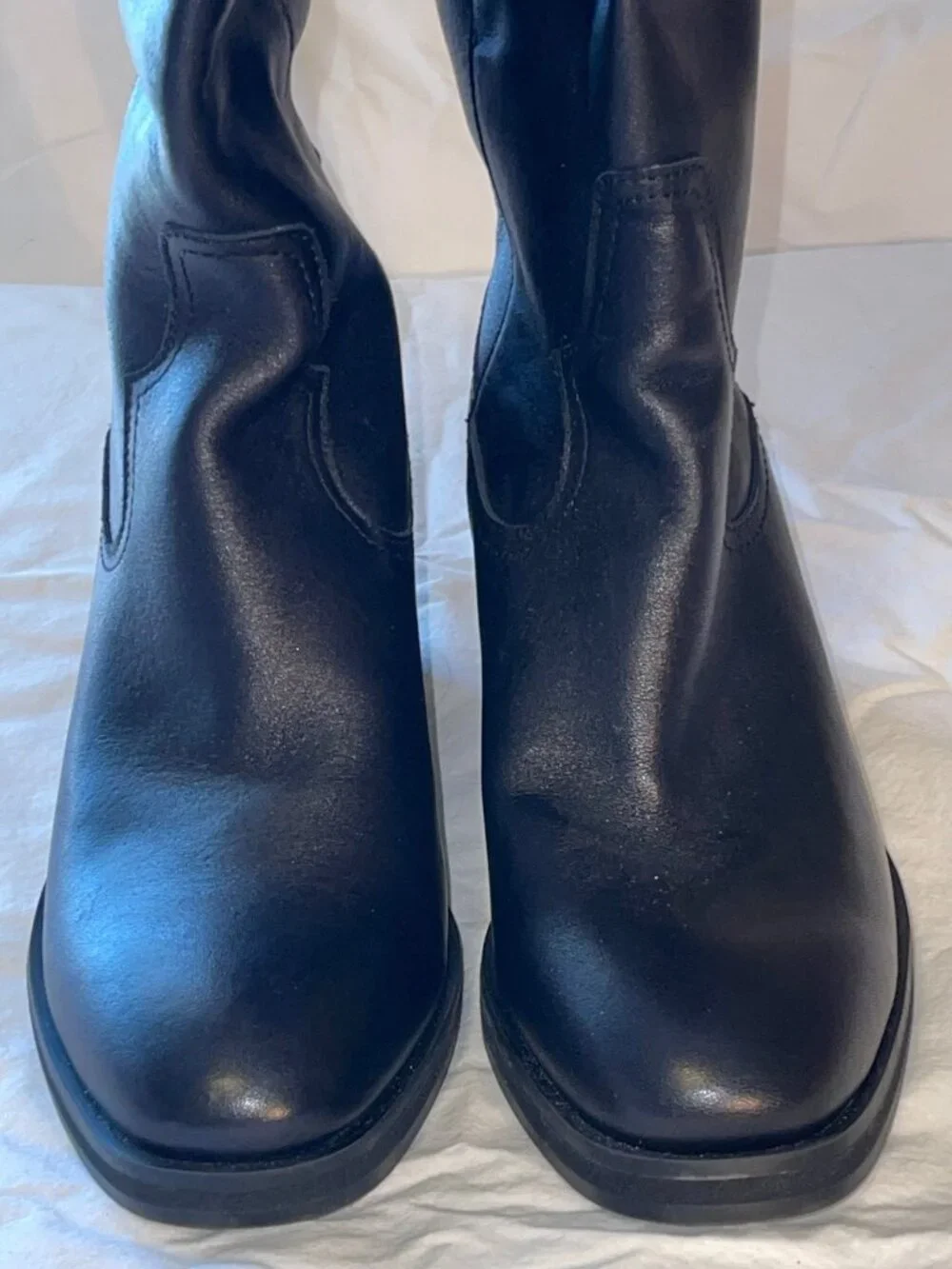 Sofft NWT Black Shelby Tall Western-Inspired Boot, Size 8.5M